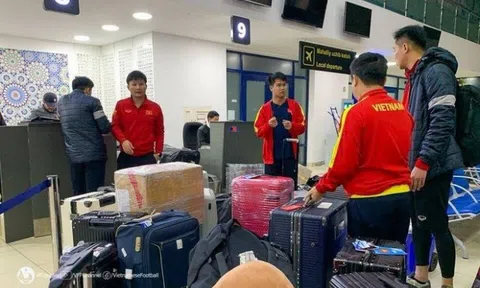 U20 Việt Nam về nước trong lời khen ngợi của người hâm mộ cho sự nỗ lực