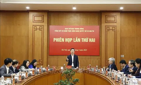 Chủ tịch nước chủ trì họp Ban Chỉ đạo tổng kết 20 năm thực hiện Nghị quyết về phát huy sức mạnh đại đoàn kết toàn dân tộc