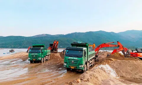 Nhiều vi phạm trong hoạt động khai thác cát xây dựng, Quảng Nam đề nghị công an vào cuộc