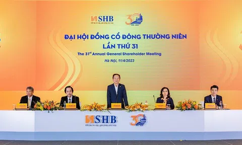 ĐHĐCĐ SHB: Mục tiêu lợi nhuận trên 10.200 tỷ đồng, tiếp tục kế hoạch bán vốn cho nước ngoài