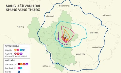 Hà Nội: 1km đường Vành đai 1 cần 7.600 tỉ đồng, gấp 20 lần đường Vành đai 4