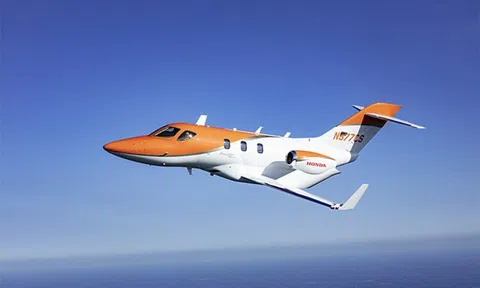 Honda ra mắt máy bay phản lực hạng nhẹ tiết kiệm hơn 20% nhiên liệu