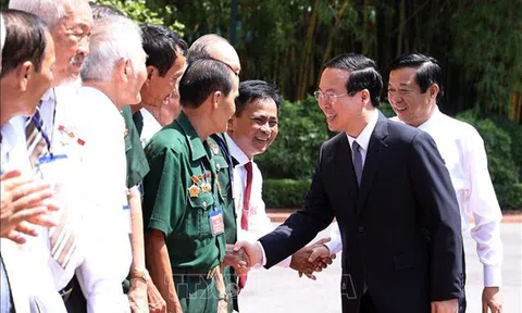 Chủ tịch nước ký Quyết định tặng quà cho người có công với cách mạng nhân kỷ niệm 76 năm Ngày Thương binh - Liệt sĩ