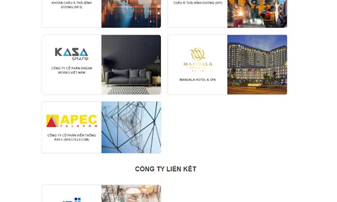 Loạt dự án bất động sản nghìn tỷ của Apec Group