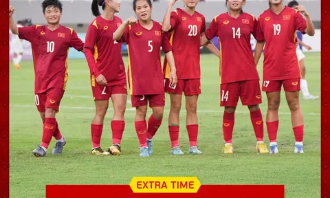 Những bóng hồng U19 nữ Việt Nam chơi quả cảm để giành vé vào chung kết