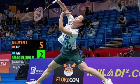 Tay vợt nữ số 1 Việt Nam đánh bại chủ nhà Mỹ tiến vào tứ kết giải mở rộng 2023