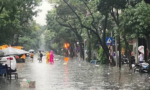 Đón bão số 1, những khu vực này có khả năng ngập úng tại Hà Nội