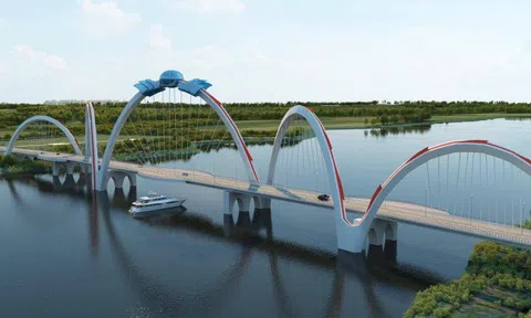 Sắp thông xe cầu vòm thép cao nhất Việt Nam