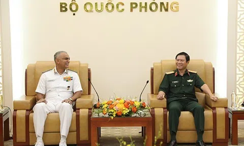 Hợp tác quốc phòng Việt Nam-Ấn Độ phát triển vững chắc và thiết thực