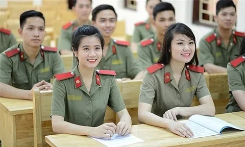 Điểm đầu vào năm 2023 các trường công an nhân dân là bao nhiêu?