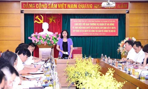 Quận Hà Đông cần chuẩn bị tốt mọi mặt về công tác cán bộ cho nhiệm kỳ tới