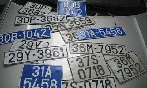 Một người được sở hữu nhiều biển ô tô, xe máy