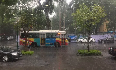 Mưa dông ở Bắc Bộ, Tây Nguyên và Nam Bộ có thể kéo dài những ngày tới
