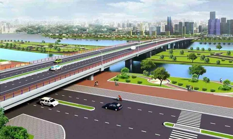 Sau nửa năm ngừng thi công, cầu trên trục đường 1.500 tỉ ở TP. Biên Hòa tái khởi động