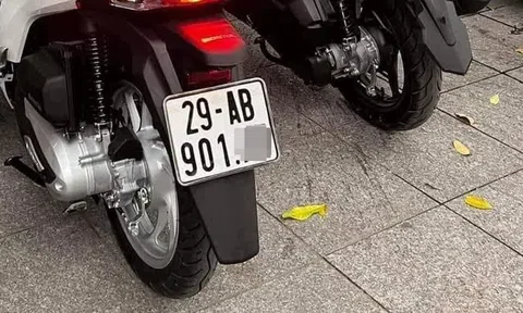 Từ 15/8, sêri biển số xe máy cấp cho xe cá nhân có 2 chữ cái