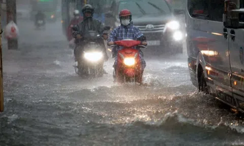 Mưa lớn ở Bắc Bộ và Thanh Hóa, cảnh báo ngập úng, lũ quét, sạt lở
