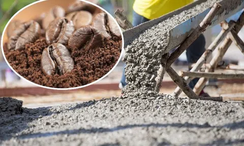 Loại phế phẩm của thứ đồ uống quen thuộc có thể giúp bê tông cứng hơn gấp bội