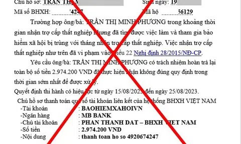 Lừa đảo người lao động thu hồi tiền trợ cấp thất nghiệp