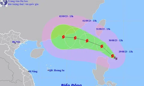 Tin bão SAOLA và các chỉ đạo ứng phó