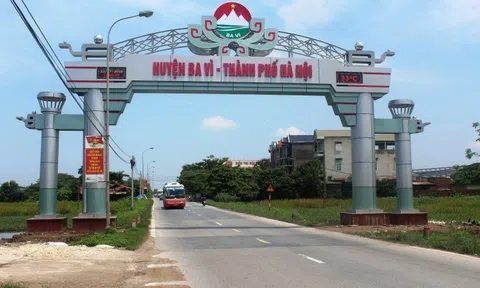 Huyện Ba Vì (Hà Nội) đạt chuẩn nông thôn mới