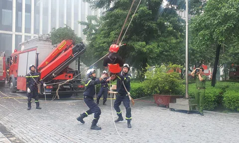 Diễn tập phương án chữa cháy và cứu nạn, cứu hộ