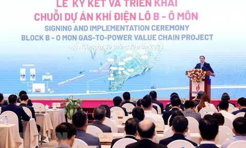 Ký kết và triển khai chuỗi dự án khí điện Lô B - Ô Môn giữa Tập đoàn dầu khí Việt Nam (PVN) cùng các đối tác