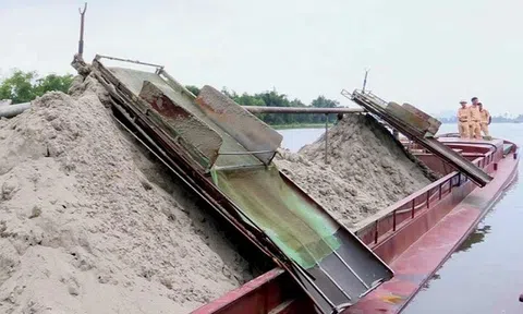 Chân dung doanh nghiệp đứng sau vụ khai thác 3,2 triệu mét khối cát "lậu"
