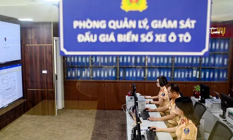 Đề xuất chế tài với người trúng đấu giá biển số xe không nộp đủ tiền trúng đấu giá