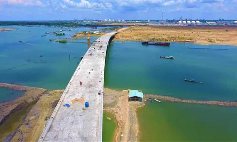 Tuyến đường gần 4.000 tỉ nối quốc lộ, cao tốc với Cảng Cái Mép – Thị Vải tăng tốc về đích