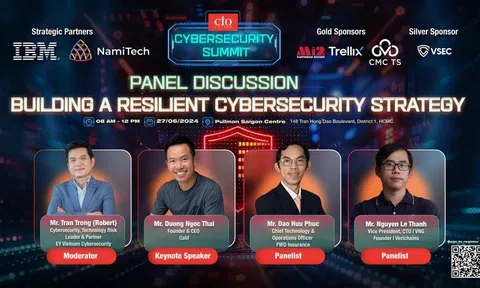 CIO 2024: Nâng cao năng lực doanh nghiệp chống lại các mối đe dọa kỹ thuật số