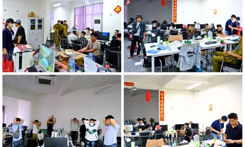 Triệt phá tổ chức tội phạm lừa đảo quốc tế, bắt giữ 155 đối tượng tại khu Tam Giác Vàng