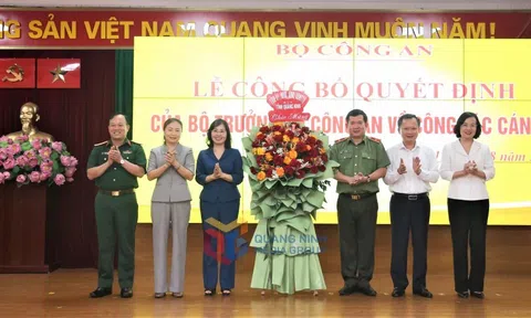 Thiếu tướng Đinh Văn Nơi giữ chức Cục trưởng Cục An ninh chính trị nội bộ