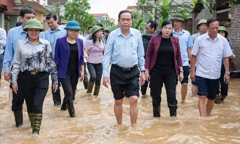 Chủ tịch Quốc hội làm việc với tỉnh Thái Nguyên về công tác khắc phục thiệt hại do bão số 3 gây ra