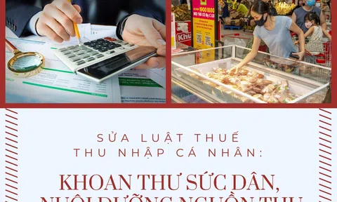 Sửa Luật Thuế thu nhập cá nhân: Khoan thư sức dân, nuôi dưỡng nguồn thu