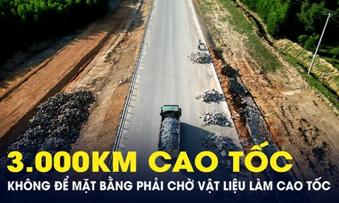 Bộ GTVT chỉ đạo gỡ vướng mặt bằng, vật liệu để hoàn thành 3.000km cao tốc