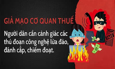 Công an Hà Nội cảnh báo người dân về thủ đoạn mạo danh nhân viên thuế, kê khai thuế điện tử