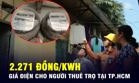 Người thuê trọ tại TP.HCM được tính giá điện 2.271 đồng/kWh, chủ trọ thu tiền điện vượt mức có thể bị phạt nặng