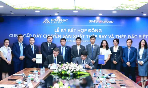 Hợp tác với SMS group của Đức - Hòa Phát trở thành doanh nghiệp duy nhất ở Đông Nam Á sản xuất ray tàu cao tốc