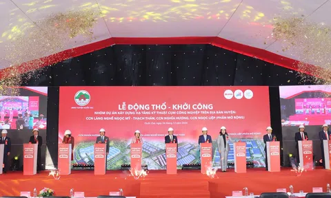 Hà Nội giao gần 11ha đất cho Công ty Minh Hà xây dựng Cụm công nghiệp Nghĩa Hương