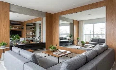 Chớ dại đặt gương ở 3 vị trí này trong phòng khách ngày Tết: Tiền bạc "đội nón ra đi", vợ chồng lục đục quanh năm