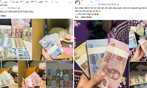 Đổi tiền lẻ, tiền mới “ăn” chênh lệch ngày Tết coi chừng bị phạt