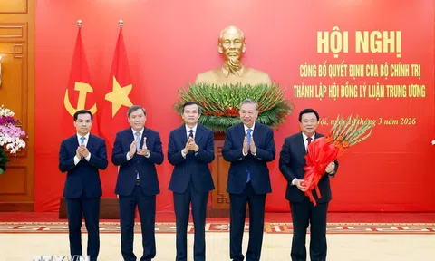 Tổng Bí thư Tô Lâm chủ trì Hội nghị công bố thành lập Hội đồng Lý luận Trung ương nhiệm kỳ 2026-2031