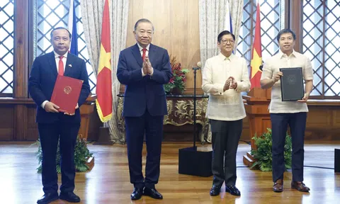 Việt Nam - Philippines nâng cấp quan hệ lên Đối tác Chiến lược Tăng cường, hướng tới kim ngạch thương mại 10 tỷ USD