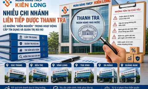 Lộ những "điểm nghẽn" trong hoạt động cấp tín dụng và quản trị rủi ro tại Ngân hàng Kiên Long