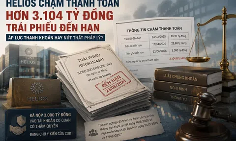Helios chậm thanh toán hơn 3.104 tỷ đồng trái phiếu đến hạn: Áp lực thanh khoản hay nút thắt pháp lý?
