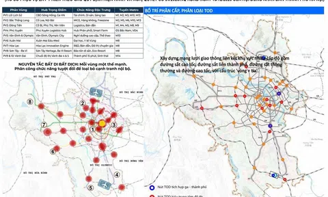 Hà Nội sẽ có mạng lưới metro gần 1.000 km, hàng trăm khu TOD