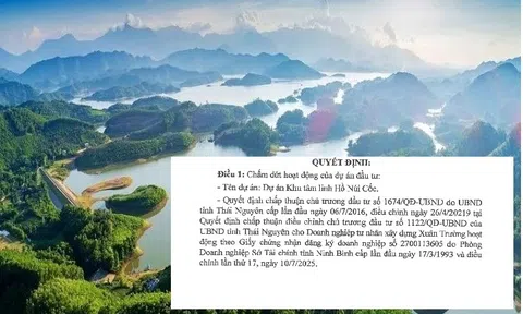Dự án 15.000 tỷ đồng của Xuân Trường ở Thái Nguyên bị dừng hoạt động