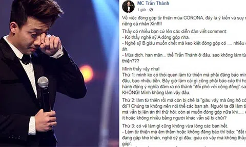 Nghệ sĩ từ thiện đừng coi làm thiện nguyện là "trang sức nghề nghiệp"