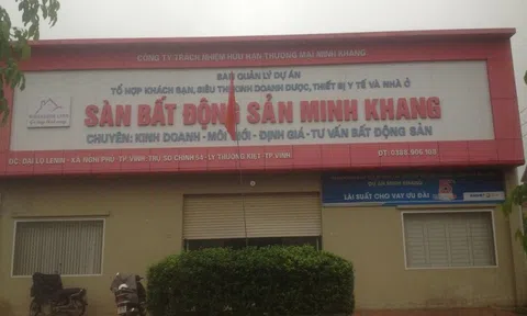 Nghệ An: Khởi tố vụ án liên quan Dự án KĐT Minh Khang