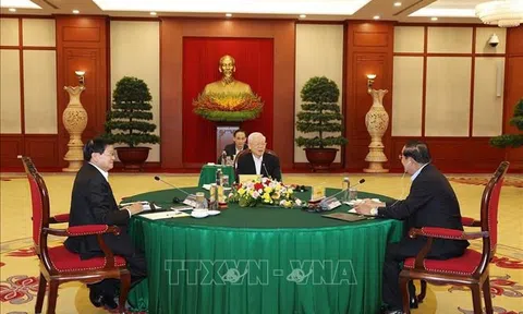Cuộc gặp cấp cao Việt Nam - Campuchia - Lào